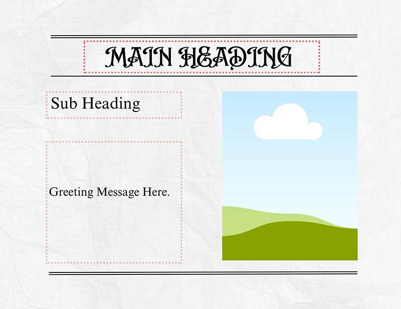 Special Announcement Custom Label Gift