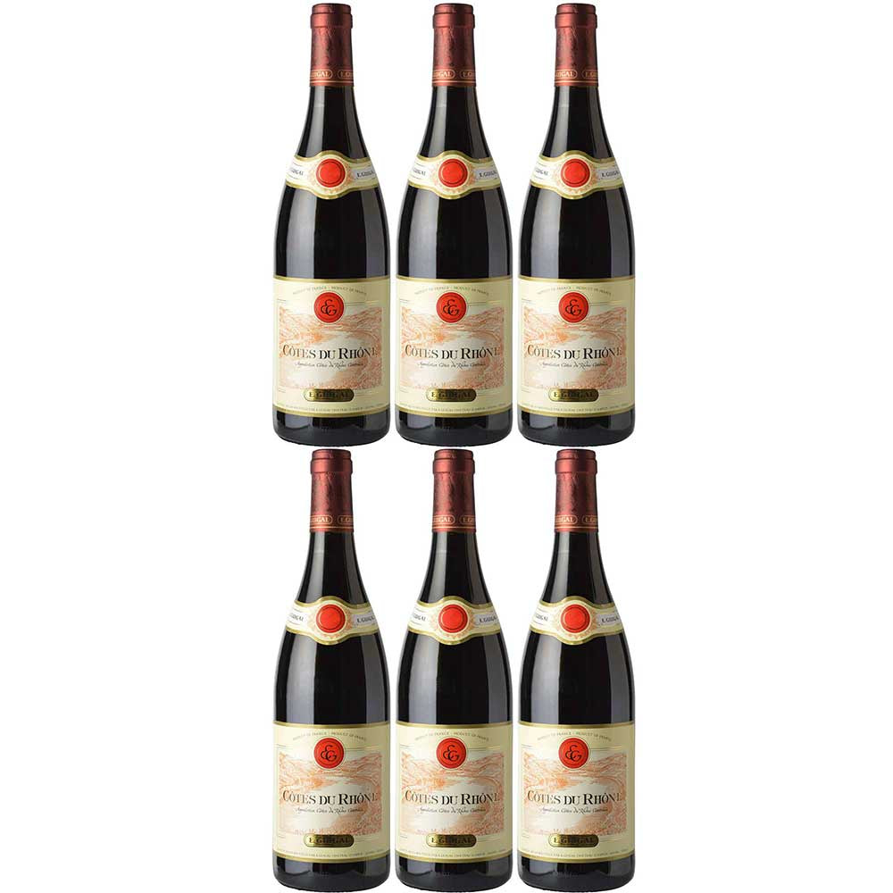 E Guigal Cotes du Rhone Rouge 2022 (Pay 5 Get 6 Bundle)