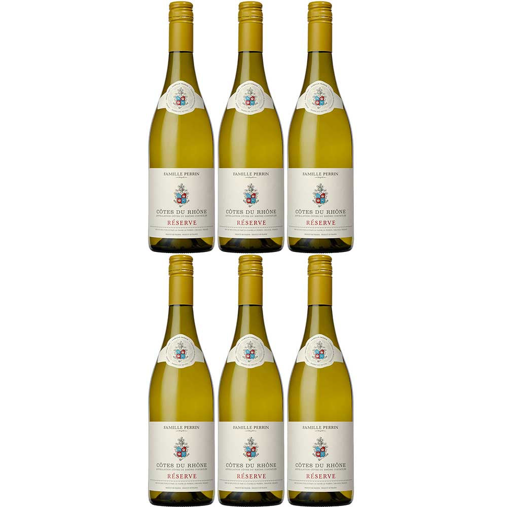 Famille Perrin Perrin Cotes du Rhone Reserve Blanc 2023 (Pay 5 Get 6 Bundle)