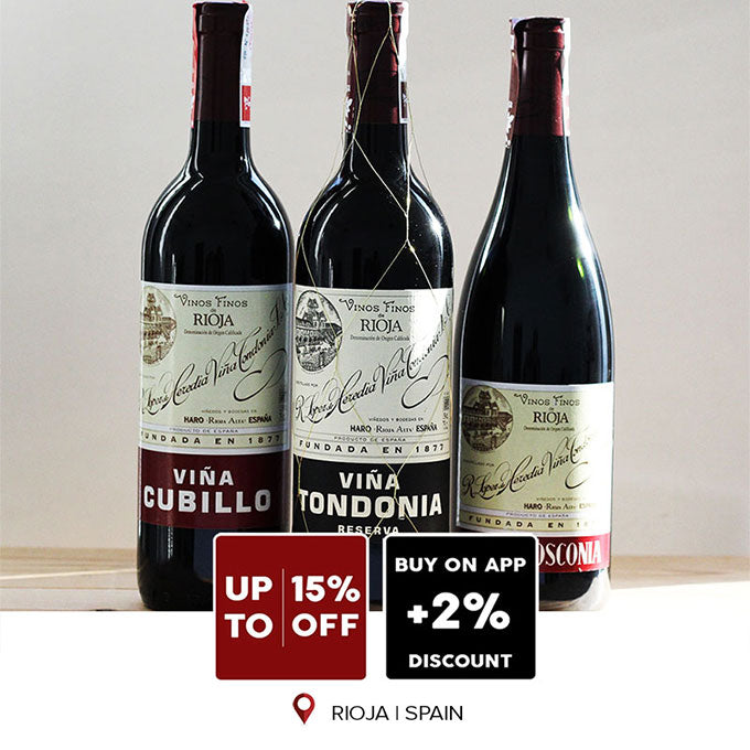 Lopez de Heredia wine promotion on Wines Online Singapore