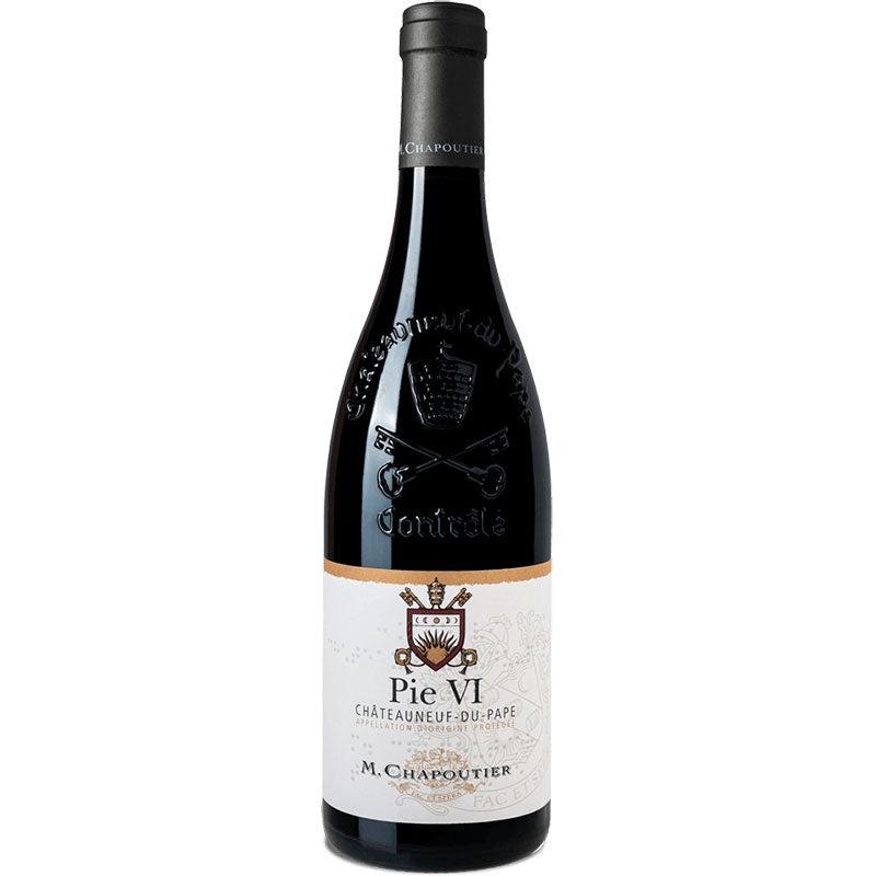 M Chapoutier Chateauneuf-du-Pape Pie VI Rouge 2022