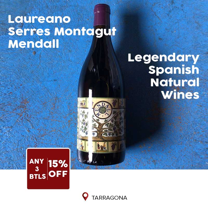Laureano Serres Montagut Mendall wine promotion on Wines Online Singapore