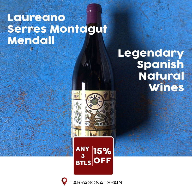 Laureano Serres Montagut Mendall wine promotion on Wines Online Singapore