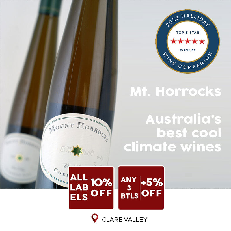 Mount Horrocks wine promotion on Wines Online Singapore