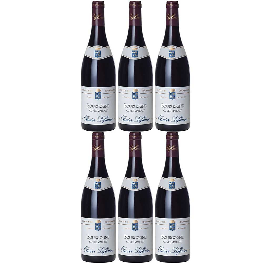 Olivier Leflaive Bourgogne Cuvee Margot Rouge 2022 (Pay 5 Get 6 Bundle)