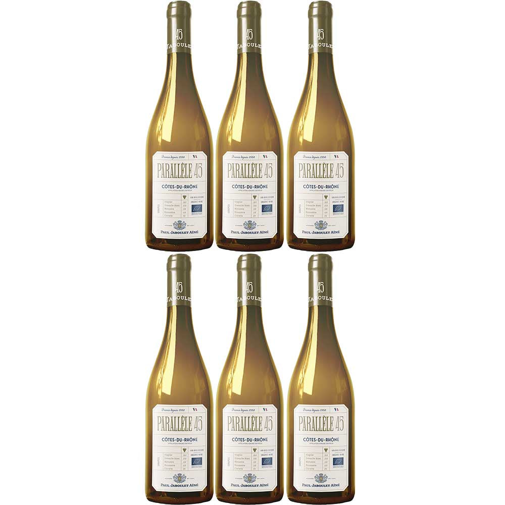 Paul Jaboulet Aine Parallele 45 Cotes du Rhone Blanc 2024 (Pay 5 Get 6 Bundle)