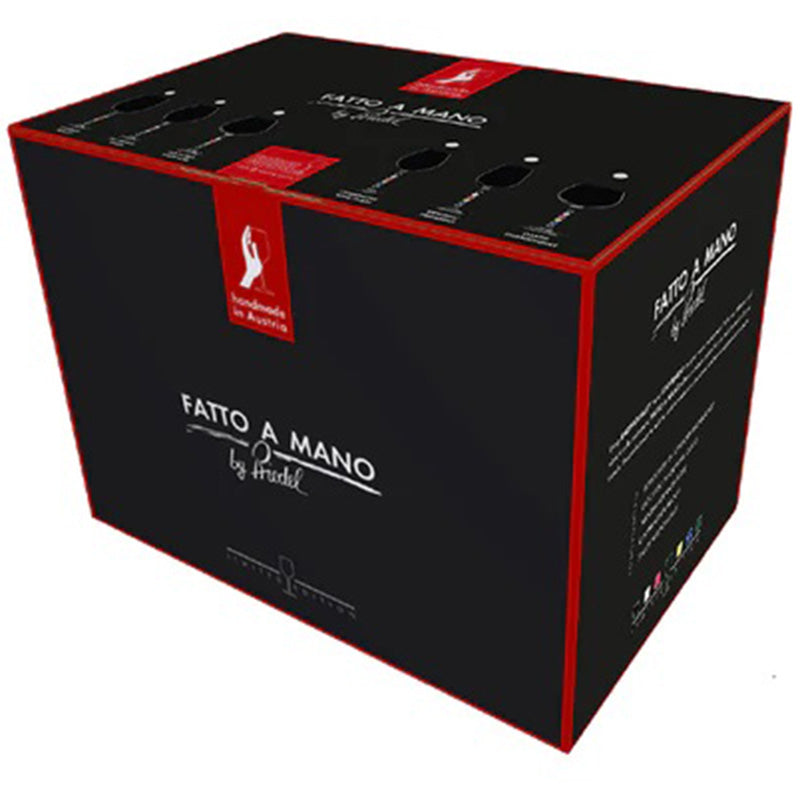 Riedel Fatto A Mano Gift Set Old World Pinot Noir (Set Of 6) (7900/07V)