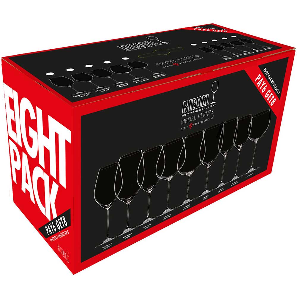 Riedel Veritas Champagne Wine Glass (Pay 6 Get 8) (7449/28)