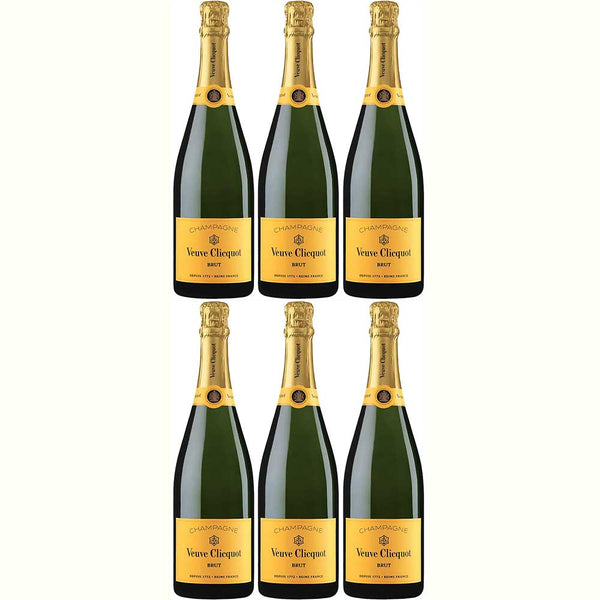 Buy Veuve Clicquot Ponsardin Brut Yellow Label Champagne (6