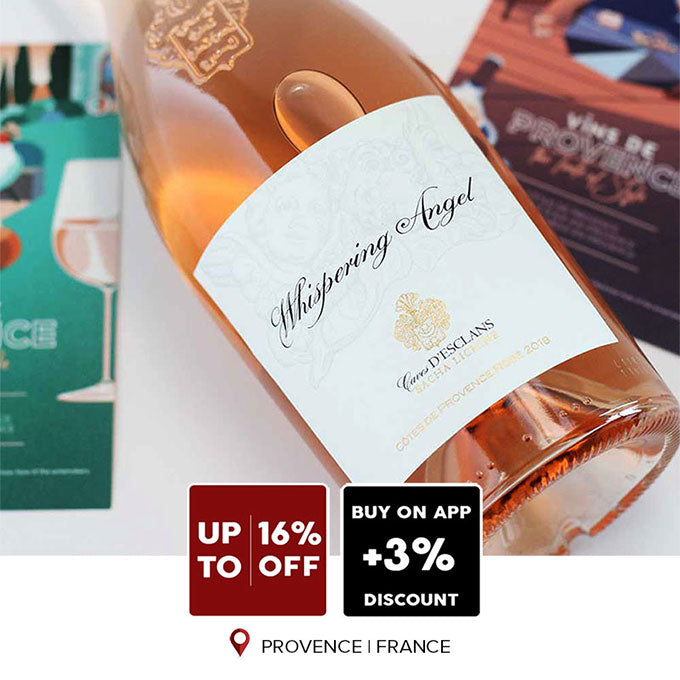 Whispering Angel Rose promotion on Wines Online Singapore