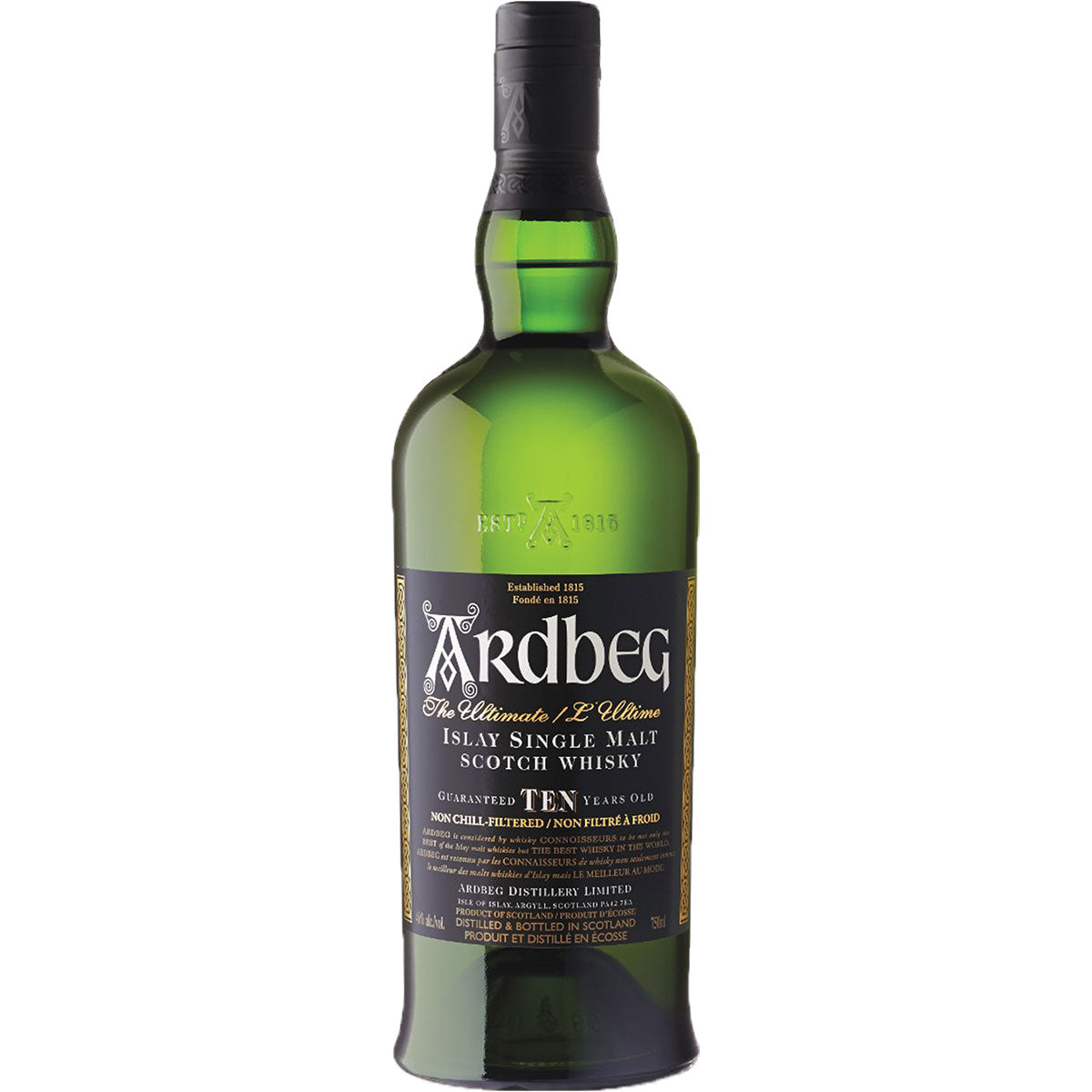 Ardbeg 10 Years Old Islay Single Malt Scotch Whisky