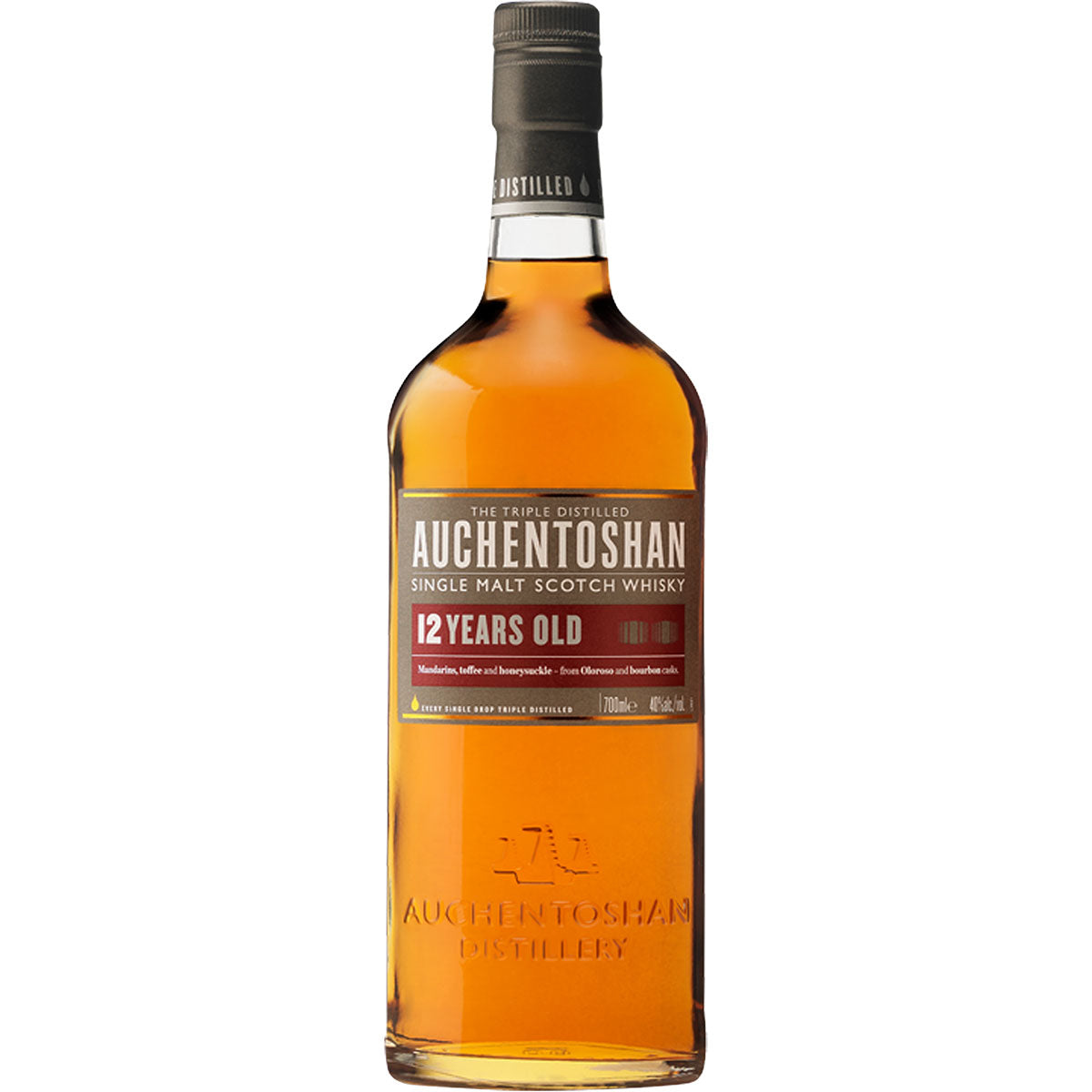 Auchentoshan 12 Years Old Lowland Single Malt Scotch Whisky