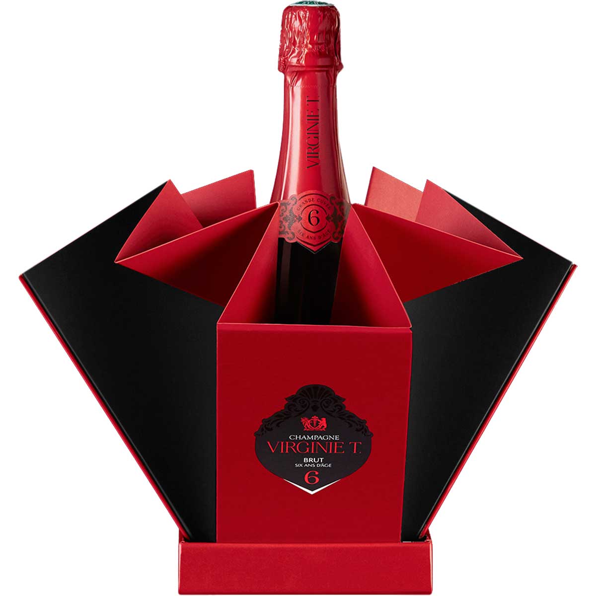 Champagne Virginie T Grande Cuvee 6 Ans NV (Gift Box)