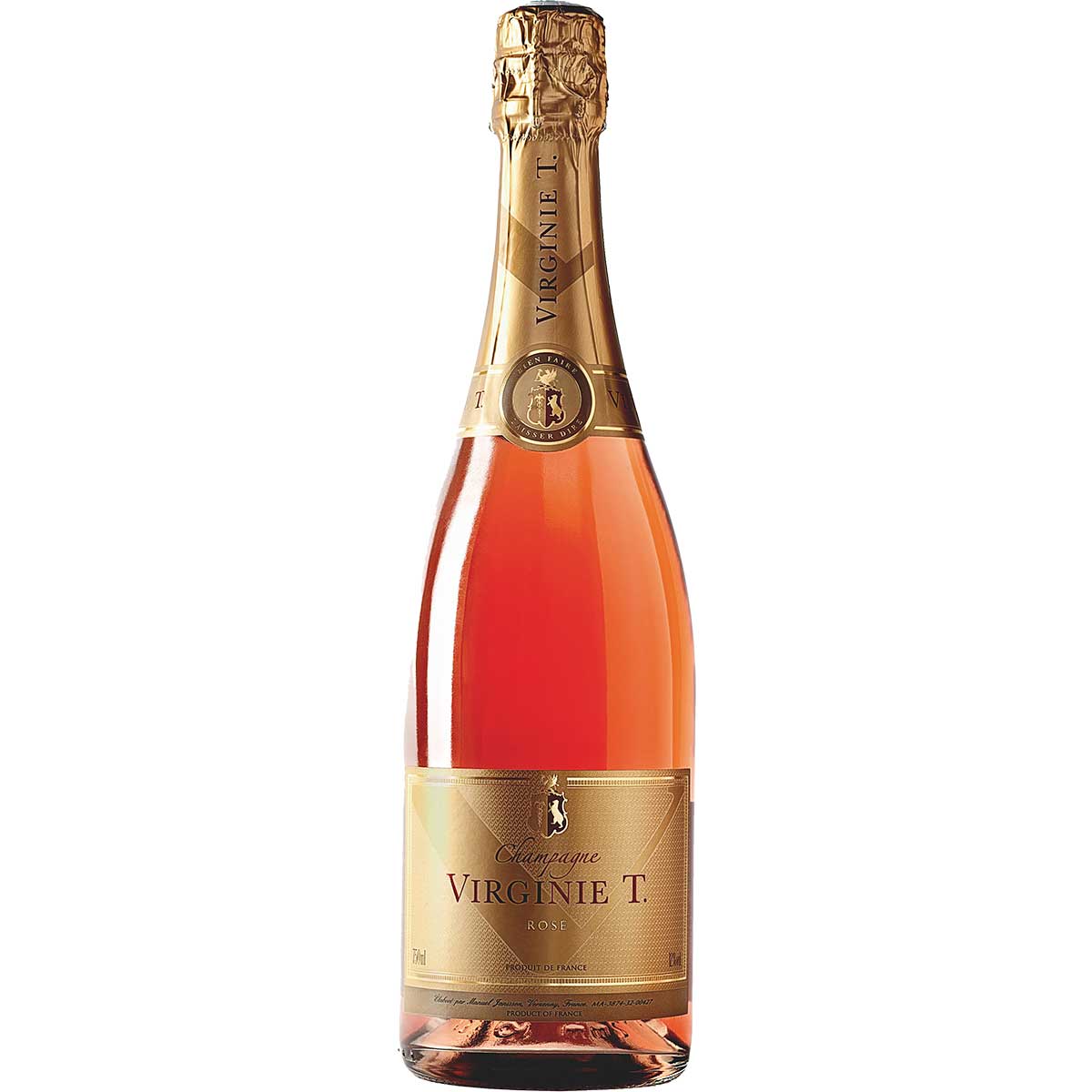 Champagne Virginie T Rose Brut NV