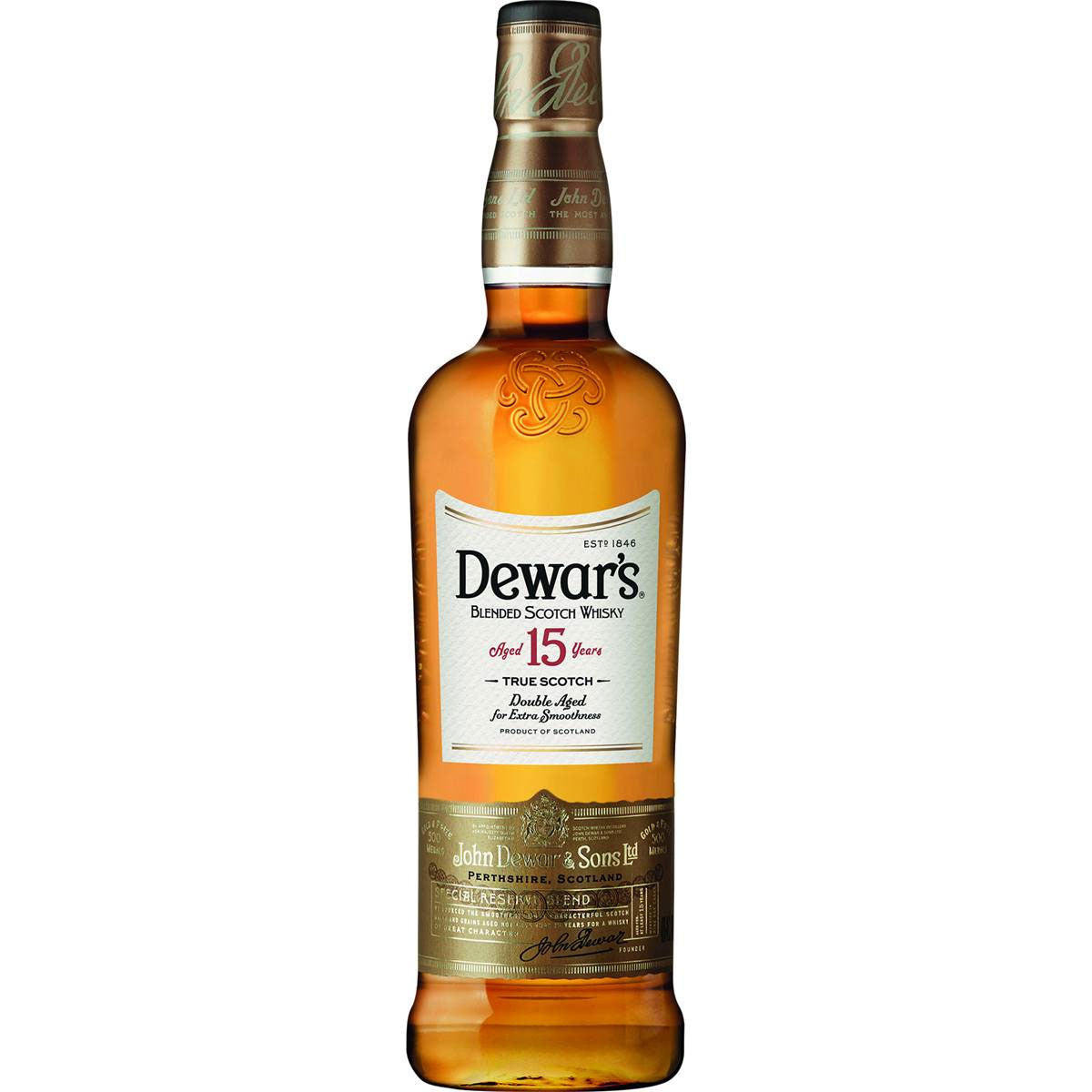Dewar&#39;s 15 Year Old Blended Malt Scotch Whisky