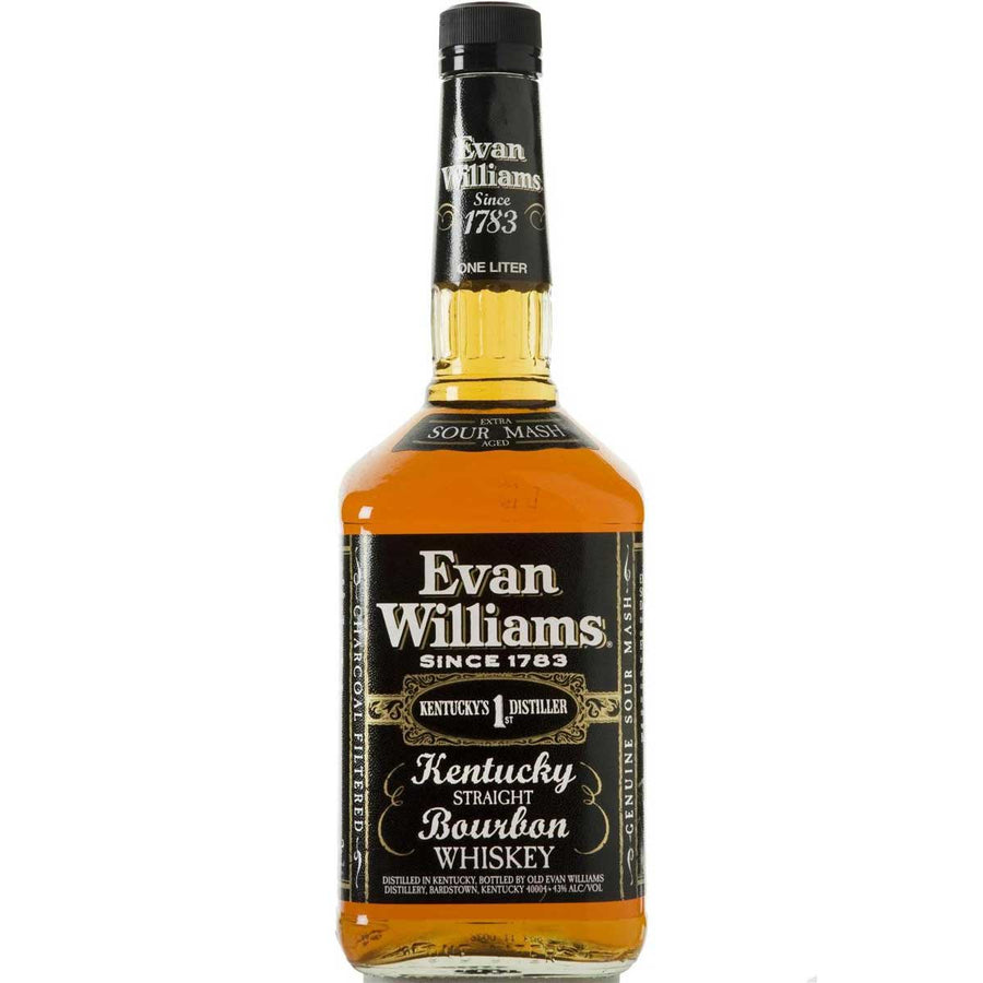 Evan Williams Black Bourbon Whiskey