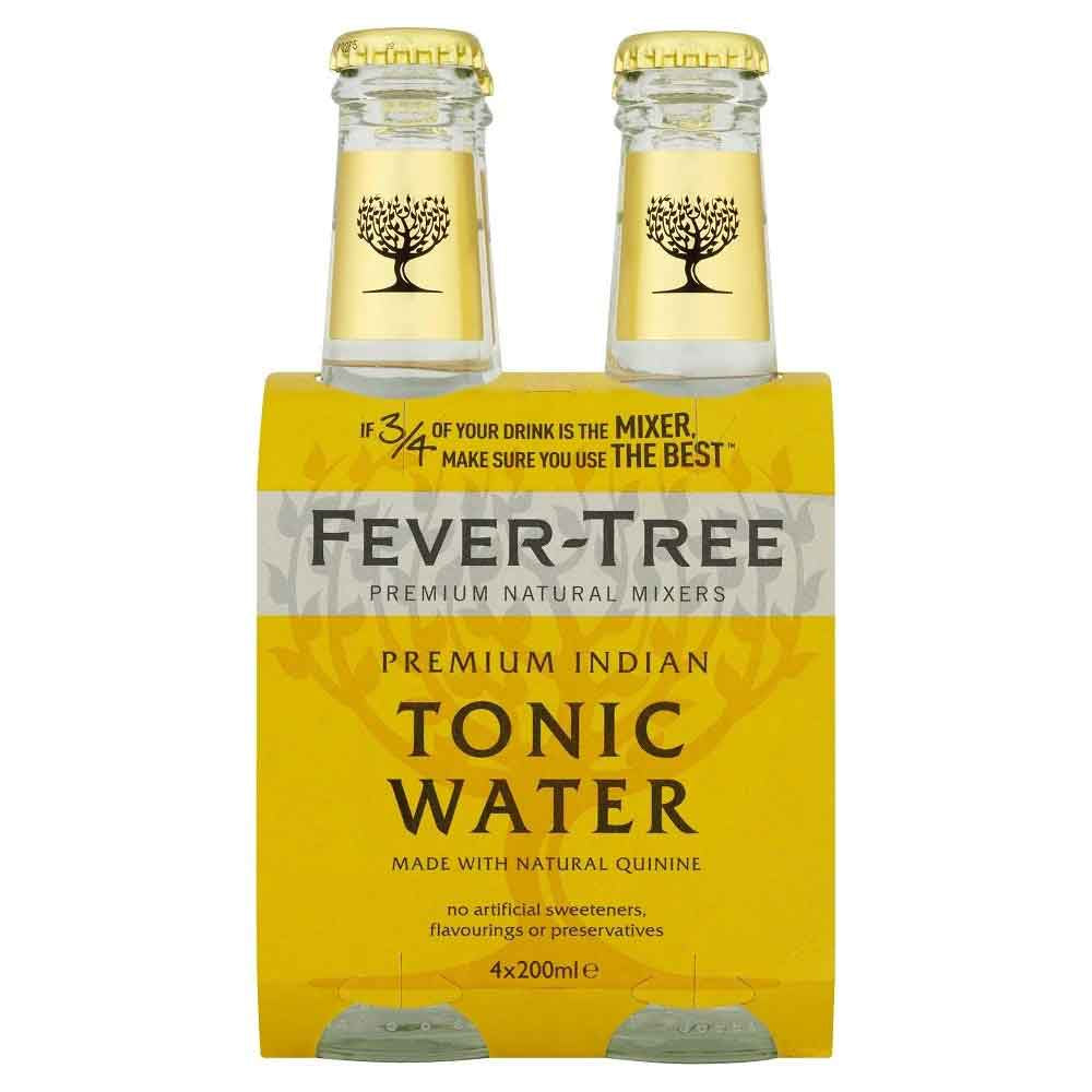 Fever Tree Tonic Water Nonalcoholic 4x200 mL