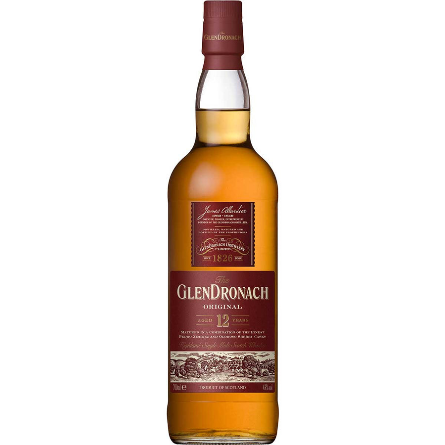 Glendronach 12 Year Old Single Malt Scotch Whisky