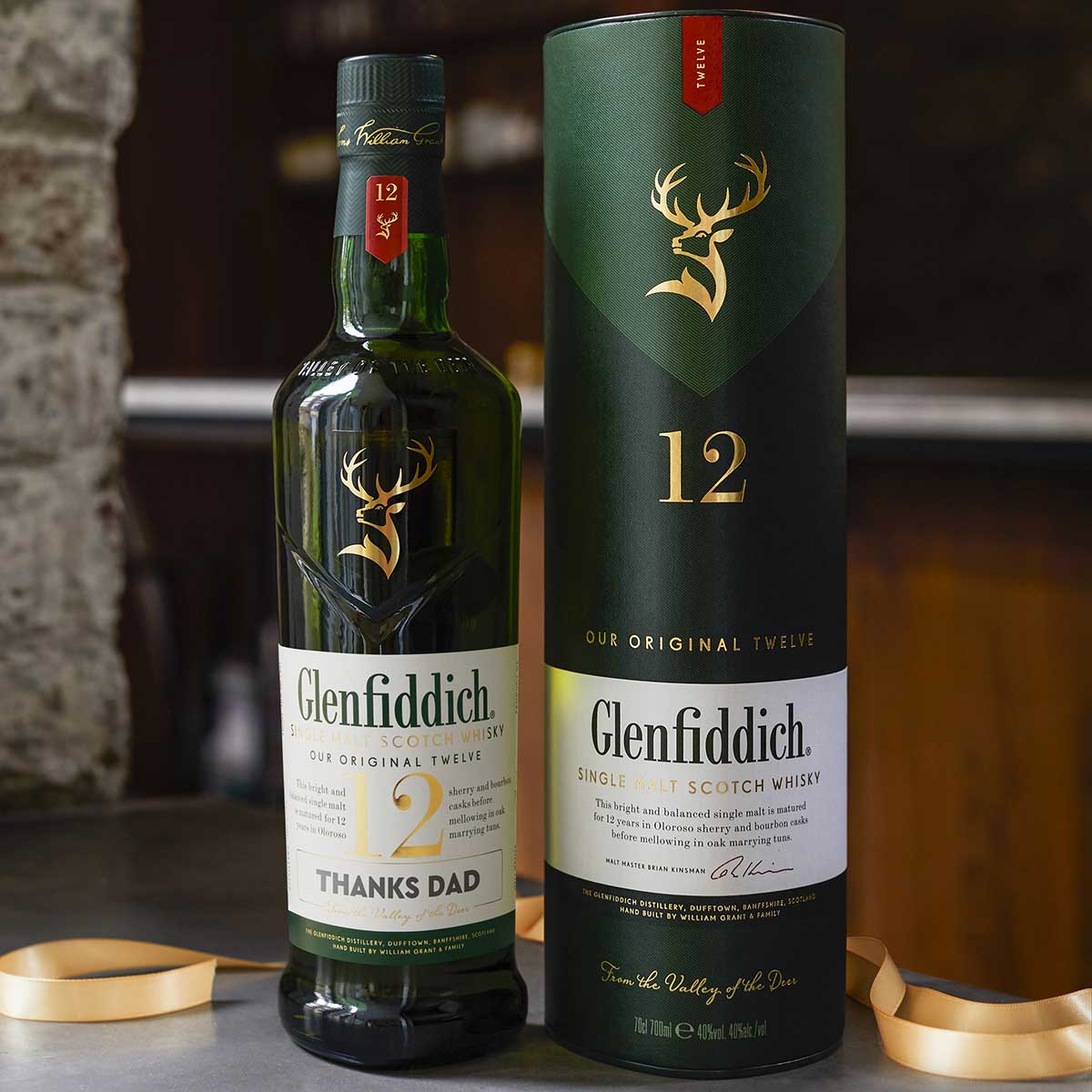 Glenfiddich 12 Year Old Single Malt Scotch Whisky