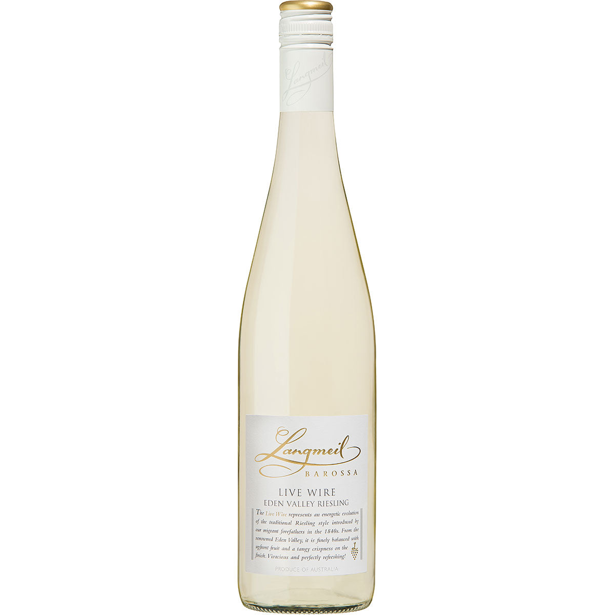 Langmeil Barossa Live Wire Medium Sweet Riesling 2023
