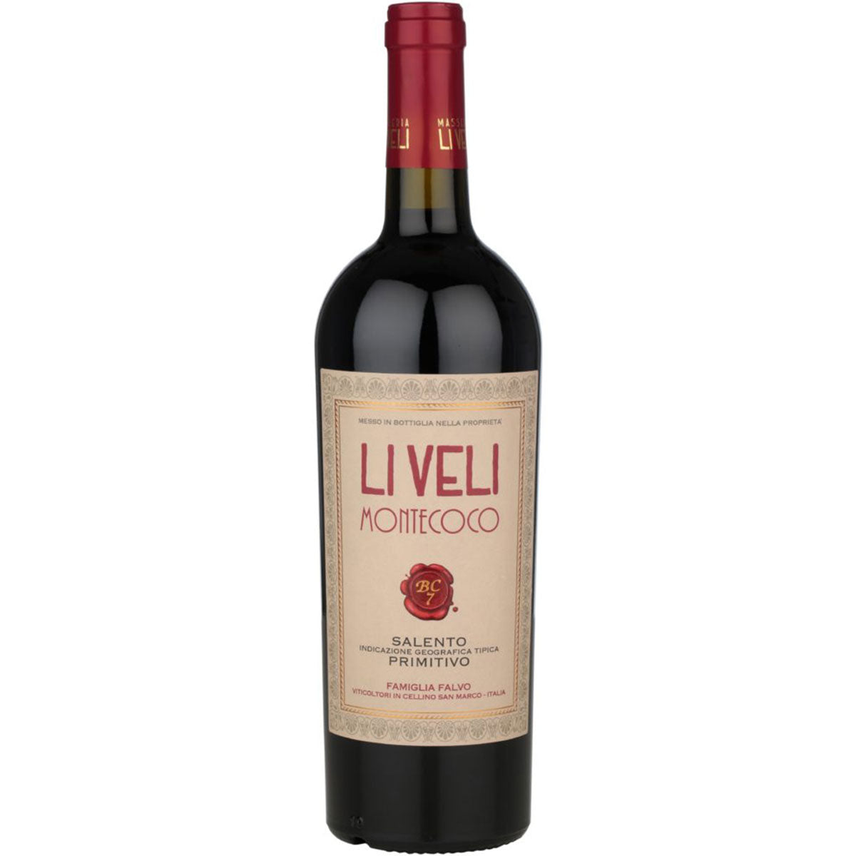Masseria Li Veli Montecoco Salento Primitivo 2012