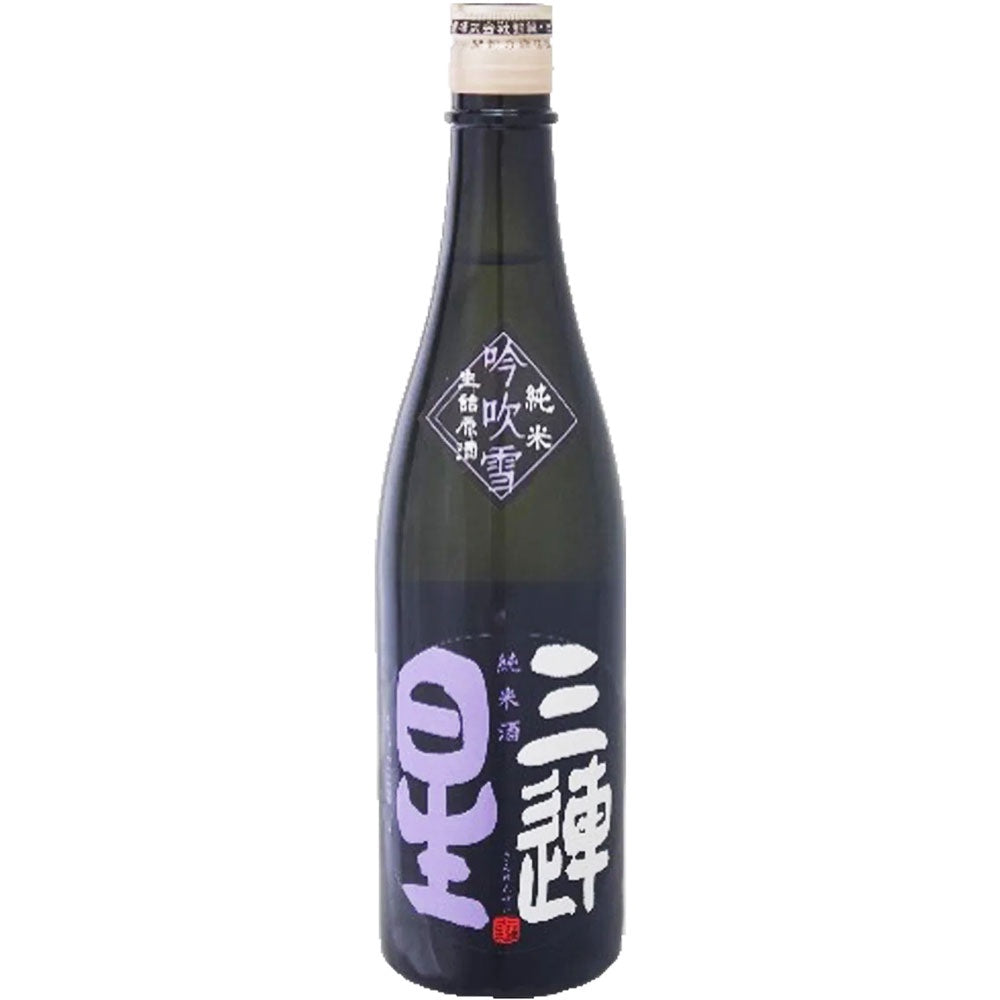 Mifuku Sanrensei Junmai Black Ginfubuki