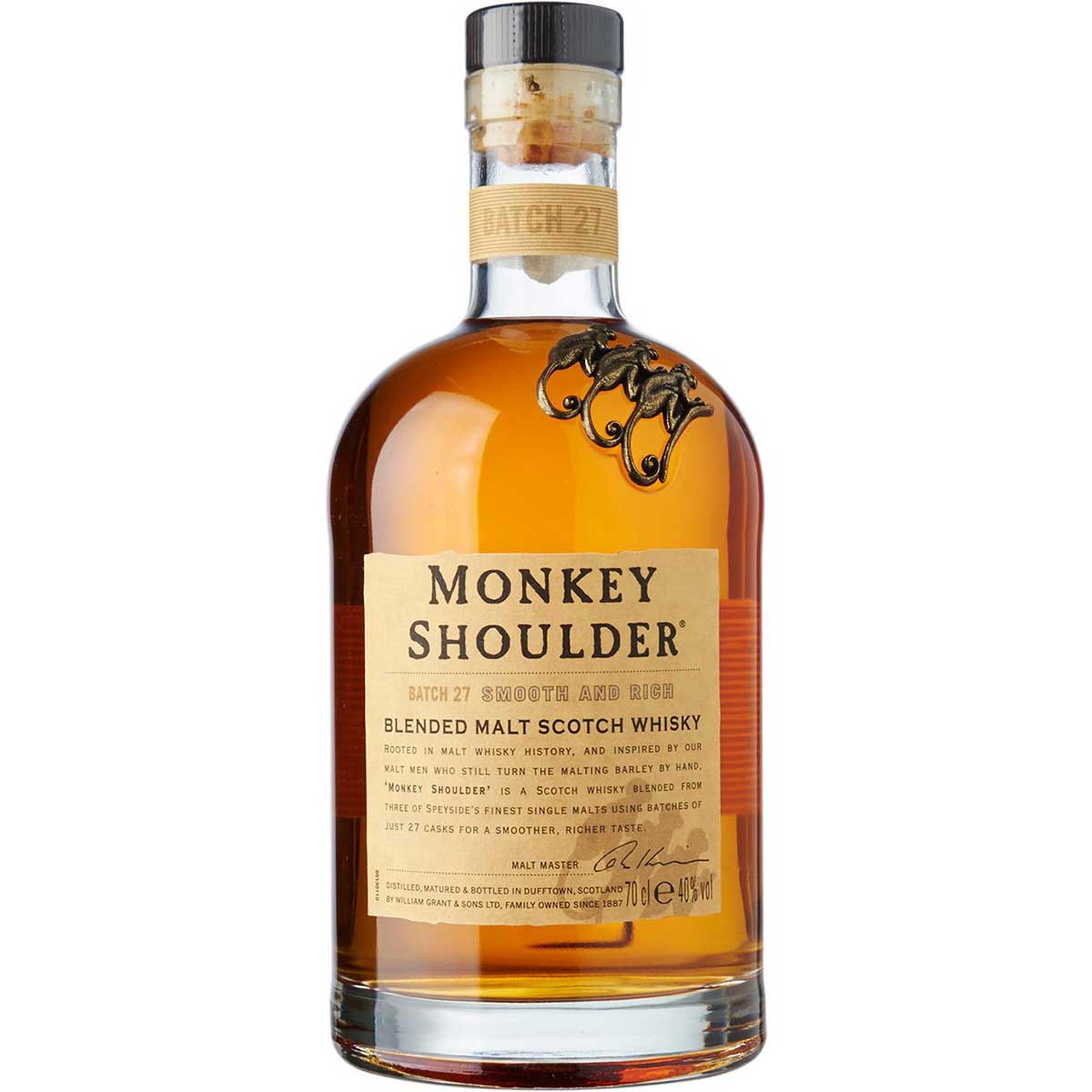 Monkey Shoulder Blended Malt Scotch Whisky