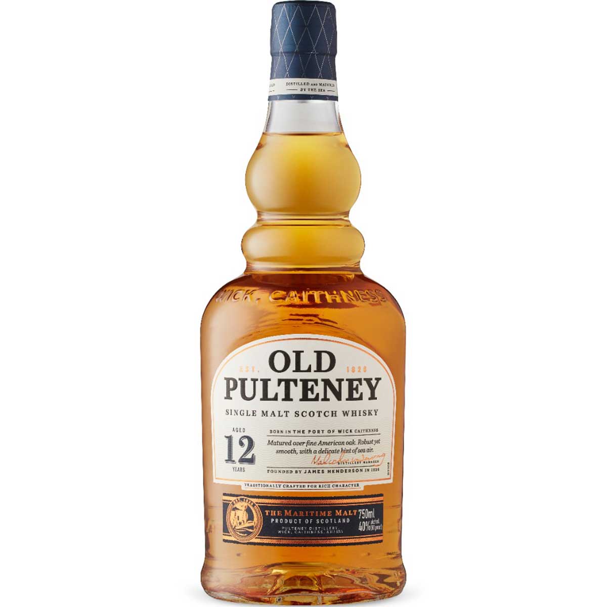 Old Pulteney 12 Years Old Single Malt Scotch Whisky
