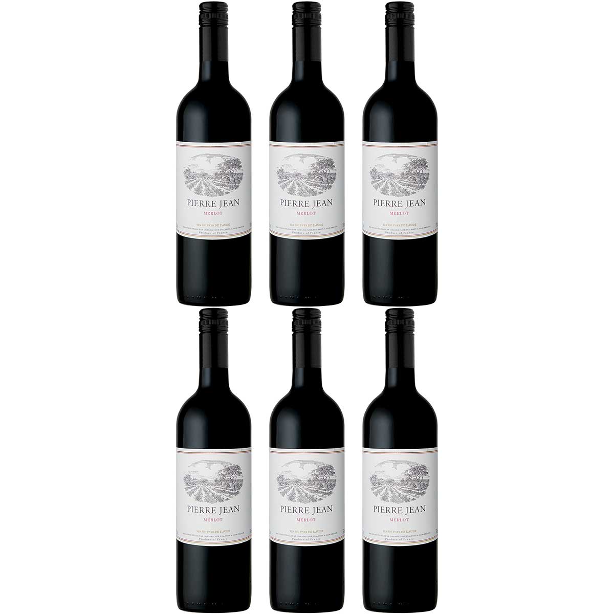 Pierre Jean Merlot 2024 (Pay 5 Get 6 Bundle)