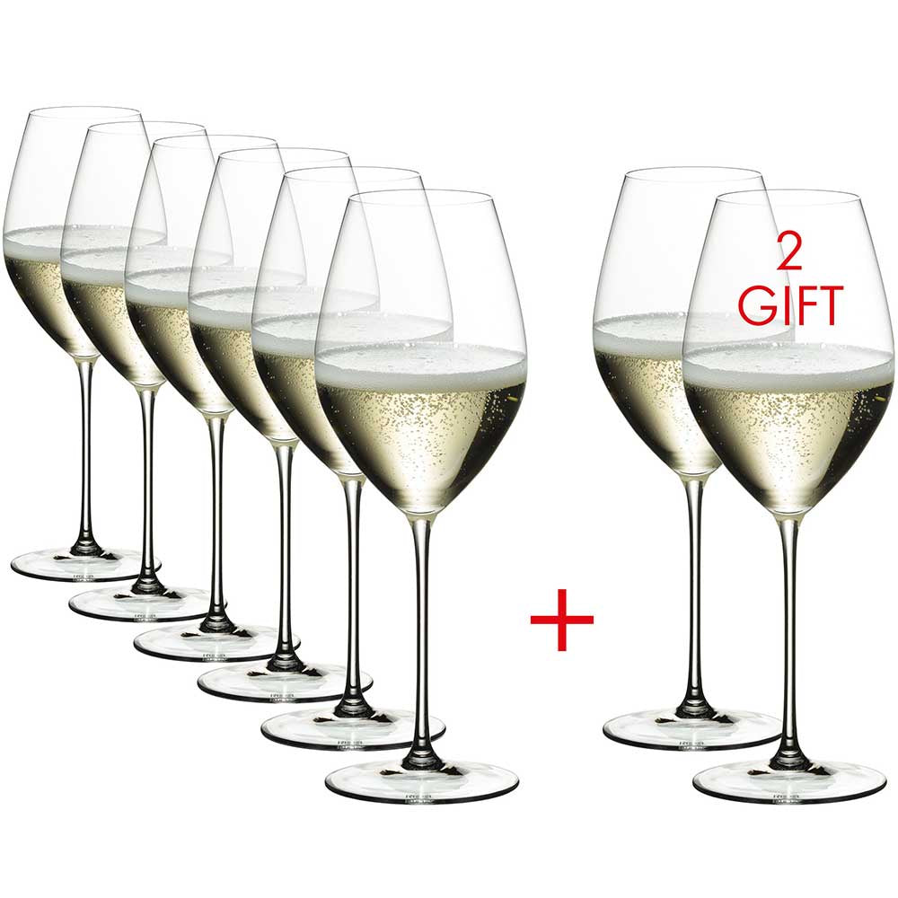 Riedel Veritas Champagne Wine Glass (Pay 6 Get 8) (7449/28)