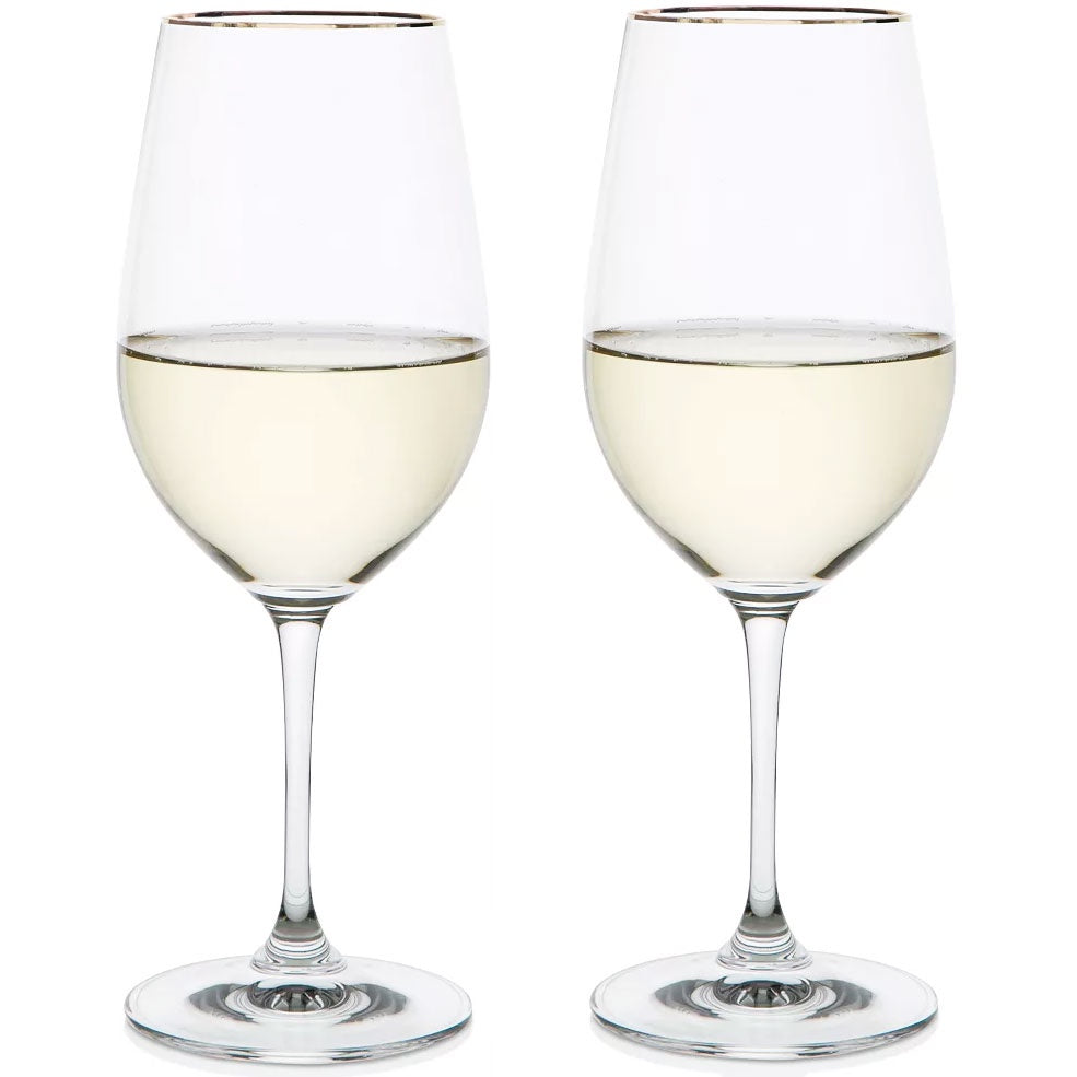 Riedel Vinum Zinfandel/Riesling Grand Cru with Gold Rim (Set of 2) (6416/15-2G)